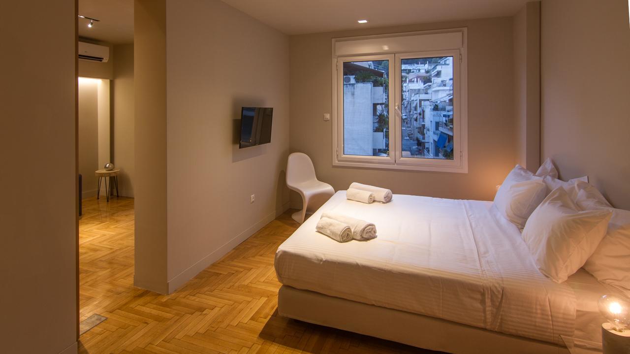 Aba Junior Apartment Veikou Street Athén Kültér fotó
